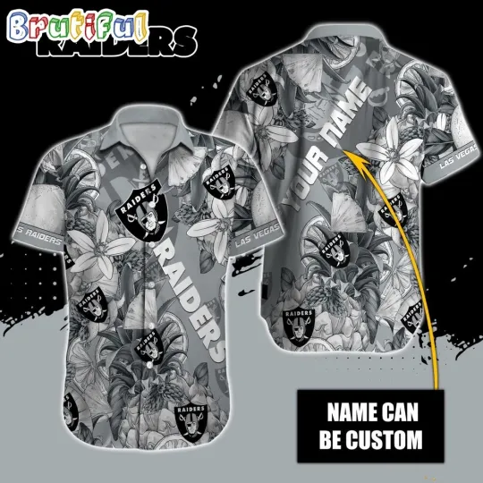 Discover Personalized football Las Vegas Hawaiian Shirt Special Tropical Fruit