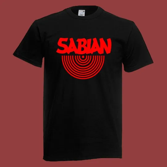 Discover Sabian Drums Cymbals Men's Black Size S-5XL