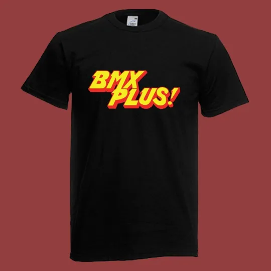 Discover BMX PLUS Men's Black T-Shirt