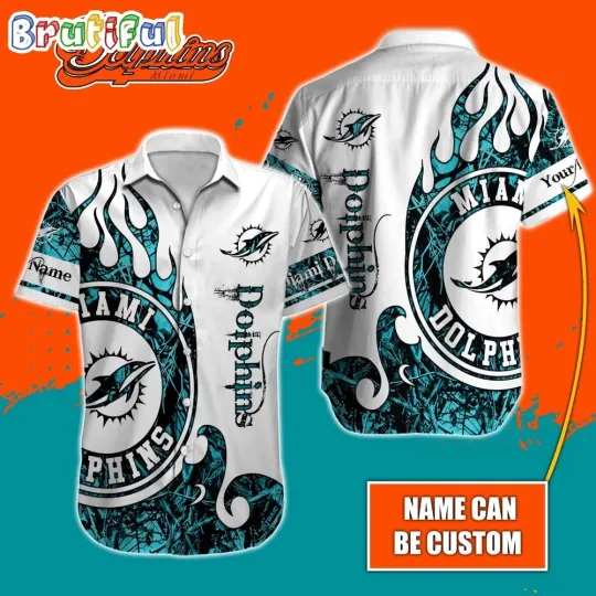 Discover Personalized football Miami Hawaiian Shirt Special Realtree Hunting
