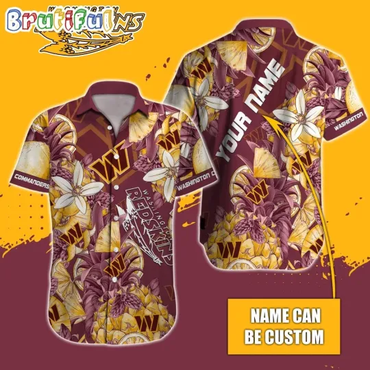 Discover Personalized football Washington Hawaiian Shirt Special Tropical Fruit