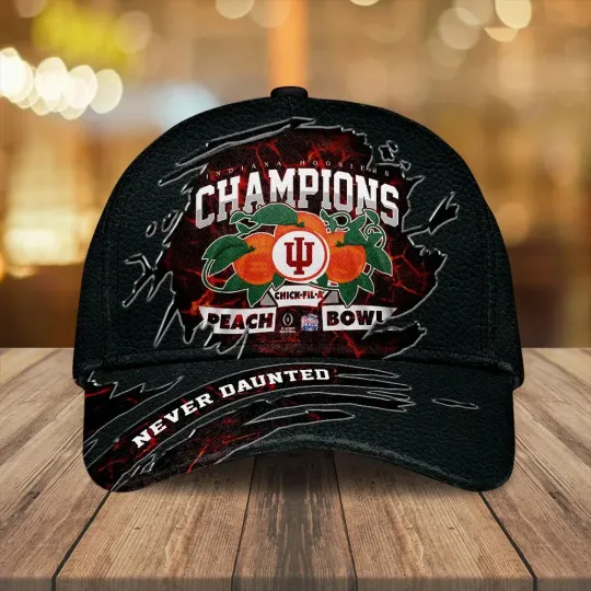 Discover Hoosiers Football Peach Bowl Champions Classic Cap