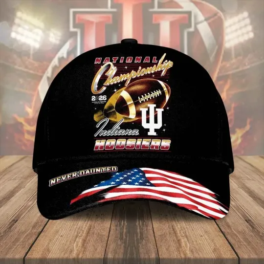 Discover Hoosiers Football 2026 National Championship Classic Cap
