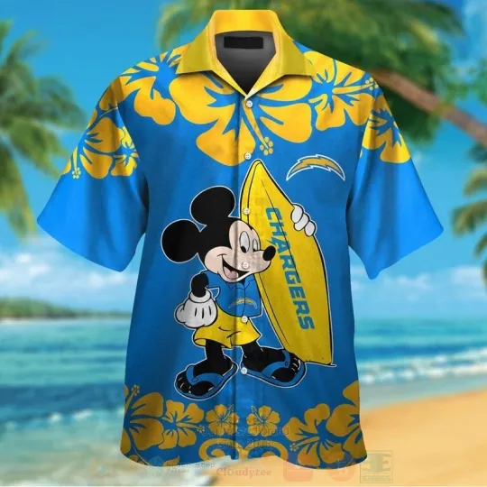 Discover football Los Angeles And Mickey Mouse Hawaiian Shirt For Fans