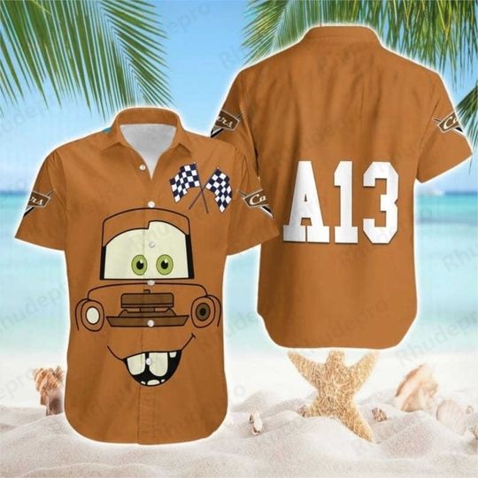 Discover Disney Lightning McqueenHawaiian Shirt, Summer Vacation Beach Shirts