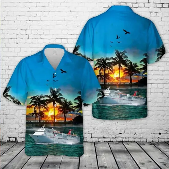 Discover Carnival Cruise Line Carnival Inspiration Hawaiian Shirt