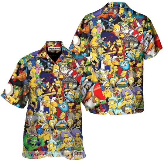Discover The Simpsons hawaiian Shirt