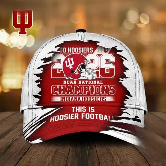 Discover Hoosiers 2026  National Champions Classic Cap