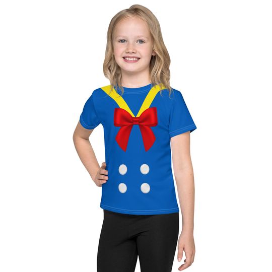 Discover Kids Donald Duck T-Shirt Boy Disney Sailor Costume Tee