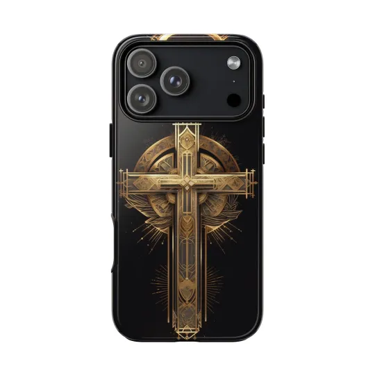 Discover Phone Ink Christian Faith Cross Case for iPhone