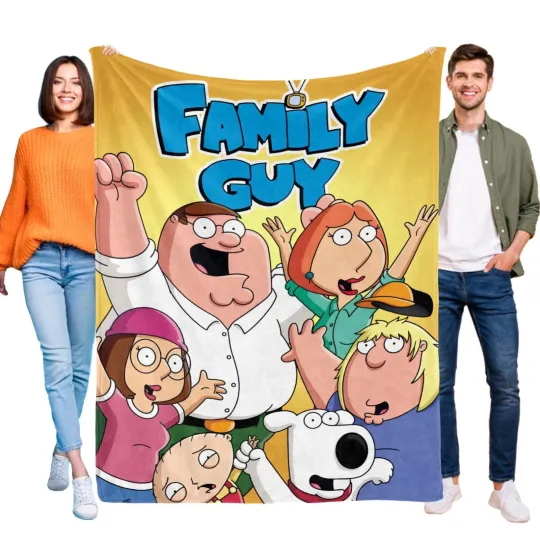 Discover Fleece Blanket For Family Guy Couch Decor All Season Birthday Gifts Kids Cute