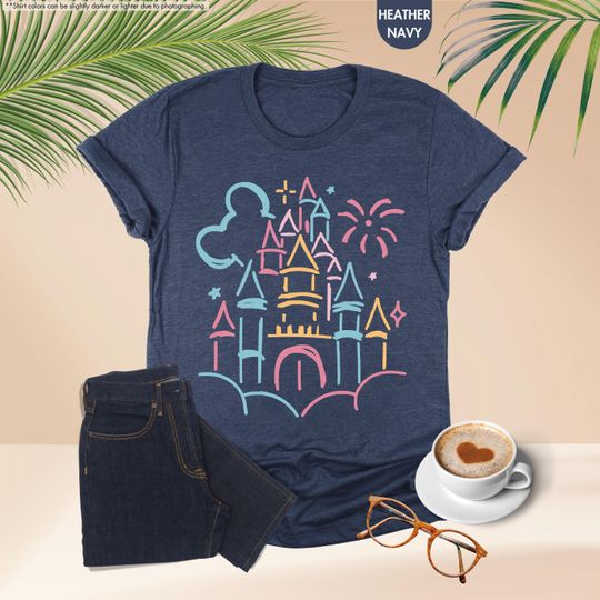 Discover Disney Magic Castle Shirt, Happy Disney Shirt, Disney World Vacation, Magic Kingdom