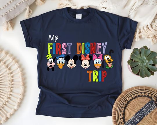 My First Disney Trip Shirt, Disneyworld Trip T-shirt, First Disneyland Trip T-Shirt