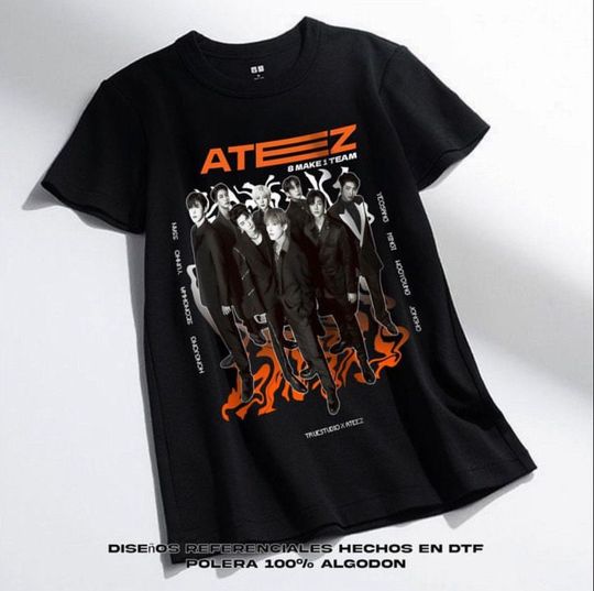 Discover ATEEZ Guerrilla Atiny Graphic Tee shirt - ATEEZ inspired KPOP Merch
