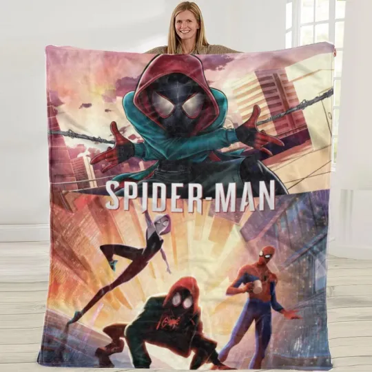 Discover Gifts For Spider Man Blanket Boys Men Women Him Fleece Blanket