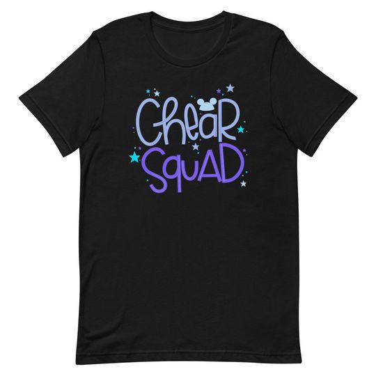Discover Chear Squad T-Shirt: RunDisney Marathon Support Team Tee