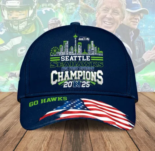Discover Seattle1 Seaha-wk Nfc West Champions Classic Cap