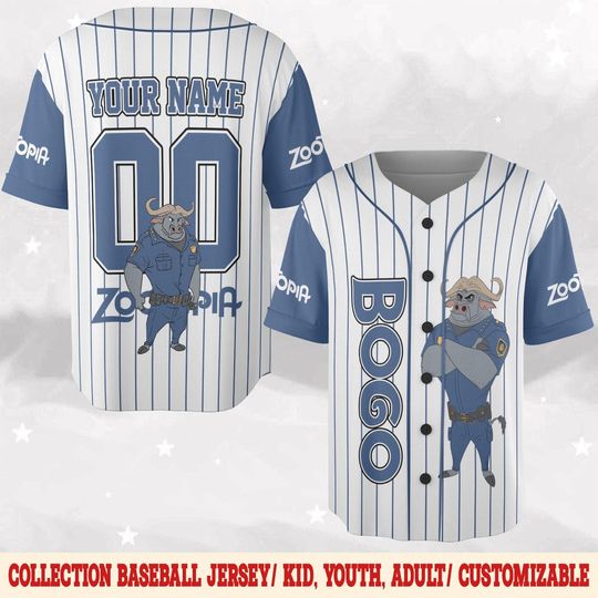 Discover Disney Zootopia 2 Movie 2025 Baseball Jersey, Bogo Birthday Shirt, Disneyland Birthday Family Matching, Zootopia Jersey NGYR01-4