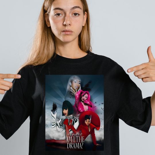 Discover Am I The Drama Queen Graphic Tee: Unisex Heavy Cotton T-Shirt