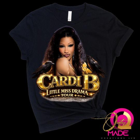 Discover Cardi B PNG file, Am I The Drama Tour