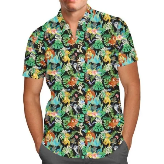 Discover Lion King Jungle Disney Hawaiian Shirt