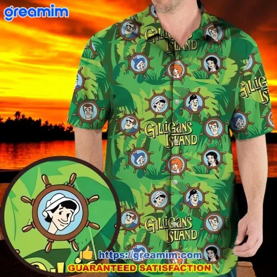 Discover Gilligan's Island Characters Hawaiian Shirt