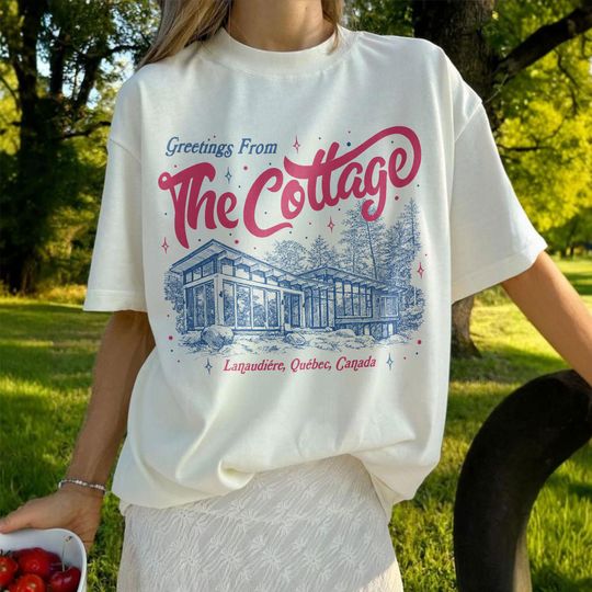Discover Heated Rivalry The Cottage Sweatshirt, Coming To The Cottage TShirt, Romance Hockey Tee, Book Movie Fans Gift