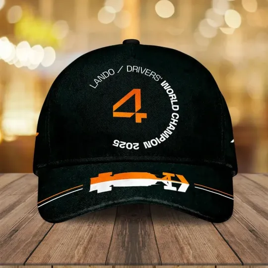 Discover Lando Norris World Champions 2025 Classic Cap