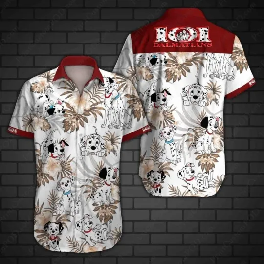 Discover One Hundred And One Dalmatians Hawaiian Shirt