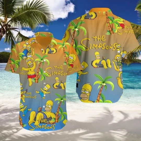Discover The Simpson Hawaiian Shirt