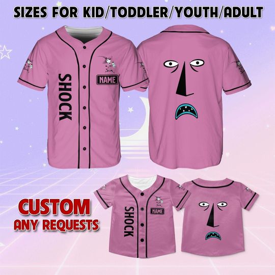 Discover The Nightmare Before Christmas Shock Baseball Jersey, Shock Kids Birthday Jersey, The Nightmare Before Christmas Disney Baseball Jersey