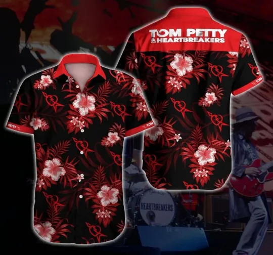 Discover Tom Petty And The Heartbreakers Hawaiian Shirt
