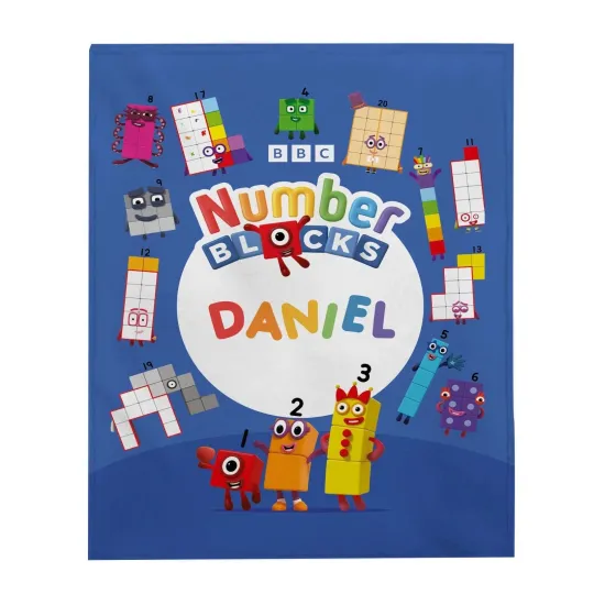 Discover Numberblocks Fleece Blanket 1 To 10 Numberblocks Blanket Blocks Of Numbers