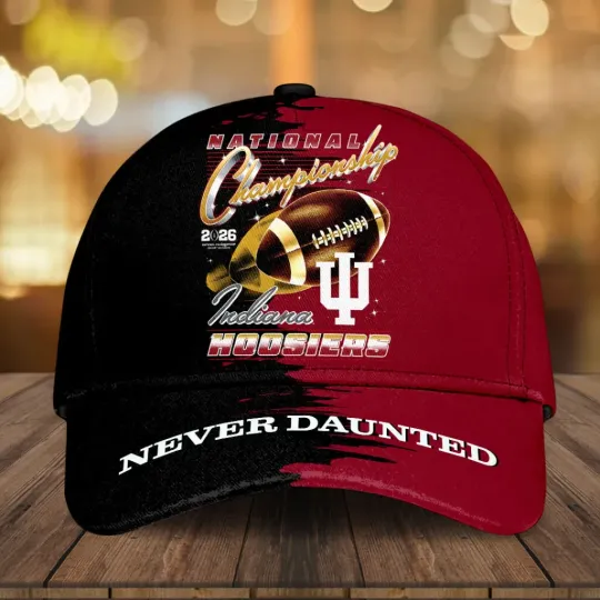 Discover Indiana  Football 2026 National Championship Classic Cap – 5724