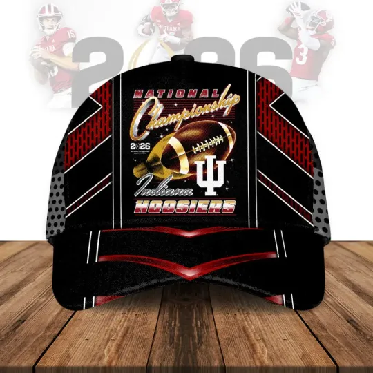 Discover Indiana  Football 2026 National Championship Classic Cap – 15723