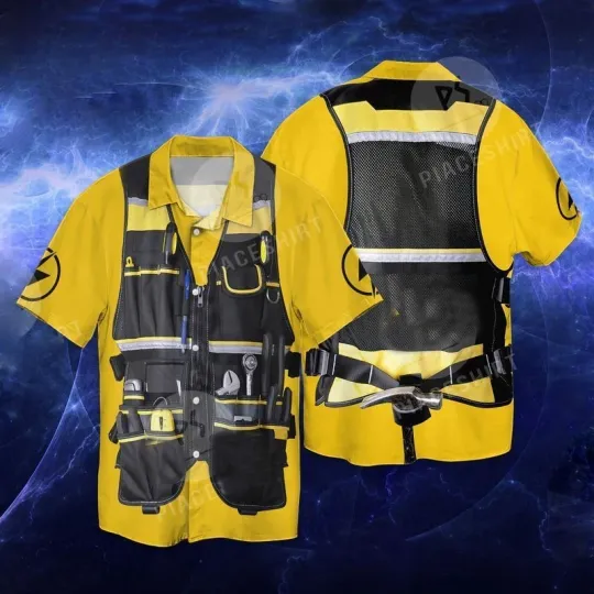 Discover Electrician And Lineman Hawaiian Shirt