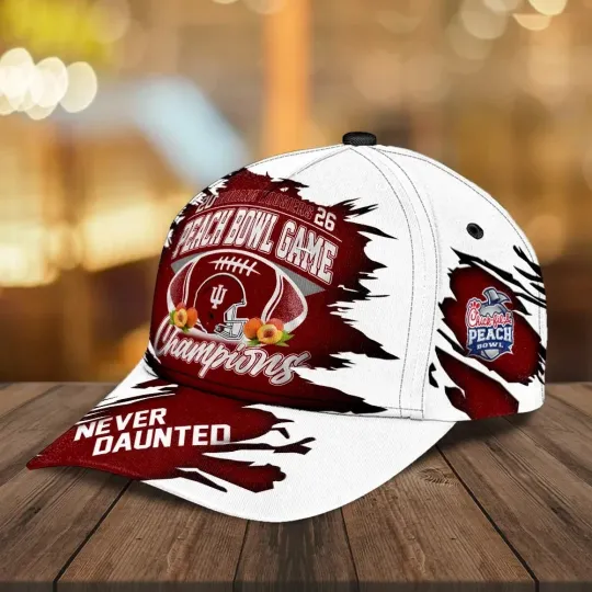 Discover Hoosiers Football Peach Bowl Champions Classic Cap