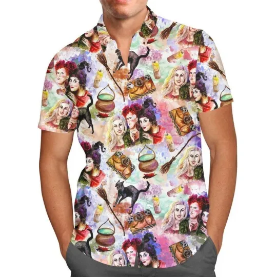 Discover Hocus Pocus Disney Halloween Disney Hawaiian Shirt