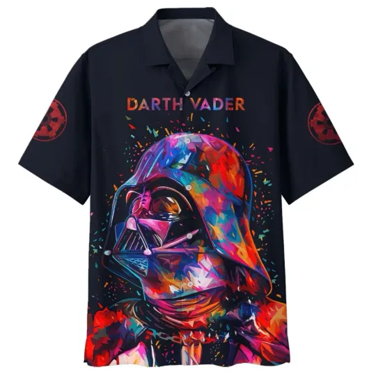 Discover Star Wars Darth Vader Full Color Hawaiian Shirt