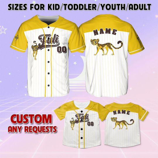 Discover The Lion Guard Fuli Baseball Jersey, Disney Fuli Characters Matching Jersey