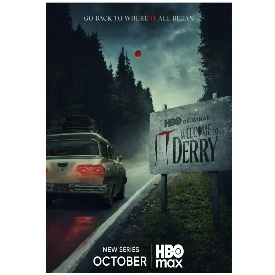 Discover Welcome to Derry IT HBO Original October Horror Series Poster