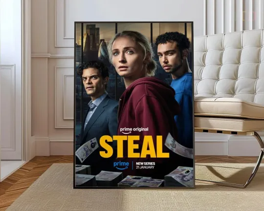 Discover Steal Movie Poster - Premium Matte Vertical Poster for Home & Living