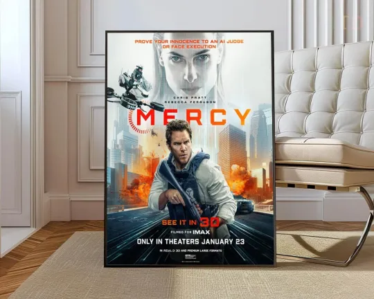 Discover Mercy Movie Official Vertical Poster