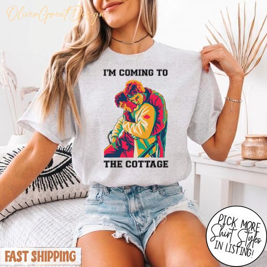 Discover I'm Coming To The Cottage Shirt, Ilya Rozanov Shane Hollander Tee, Hollanov Heated Rivalry Merch, Hockey Romance Bookish Gift, MM Shirt