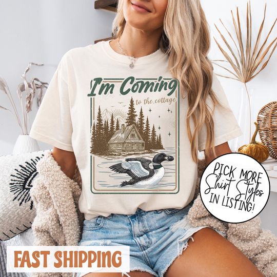 Discover Comfort Colors I'm Coming To The Cottage Heated Rivalry Shirt, But Daddy I love Them Shane and IIya Shirt, Heated Rivalry, Hockey Couple