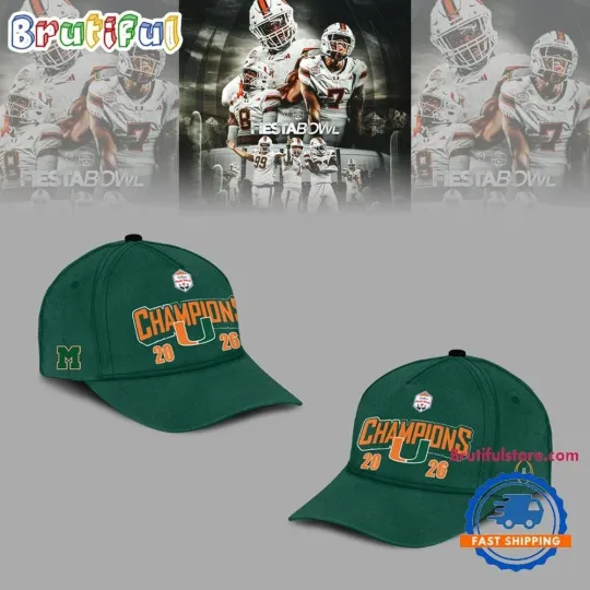 Miami Hurricanes College Football Playoff 2026 Classic Cap Gift For Fan Hat
