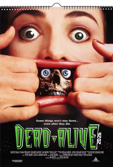 Discover 2026 Wall Calendar ~ Zombies Horror Action Vintage Movie Posters exploitation