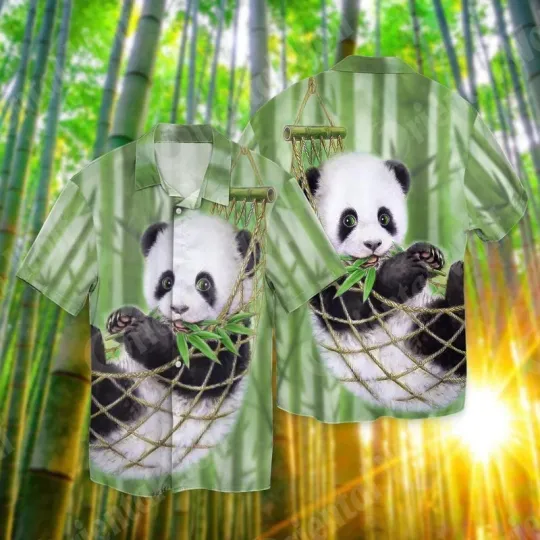 Discover Panda Cute Hawaiian Shirt