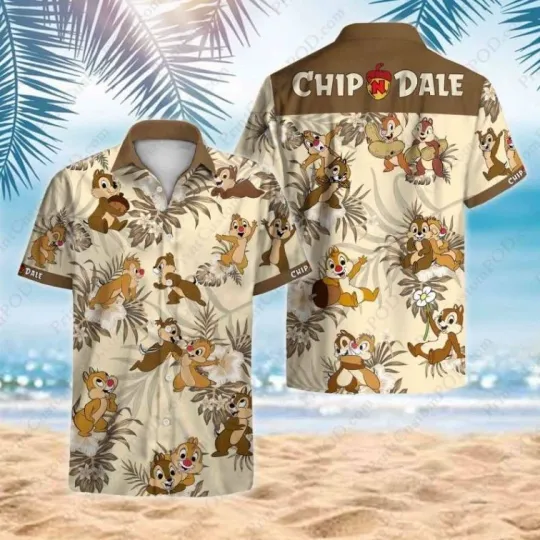Discover Chip And Dale Hawaiian Shirt