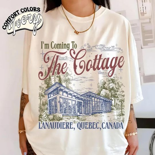 Discover I'm Coming to the Cottage Shirt, Heated Rivalry the Cottage Sweatshirt, Coming to the Cottage Tshirt,Romance Hockey Tee,Book Movie Fans Gift